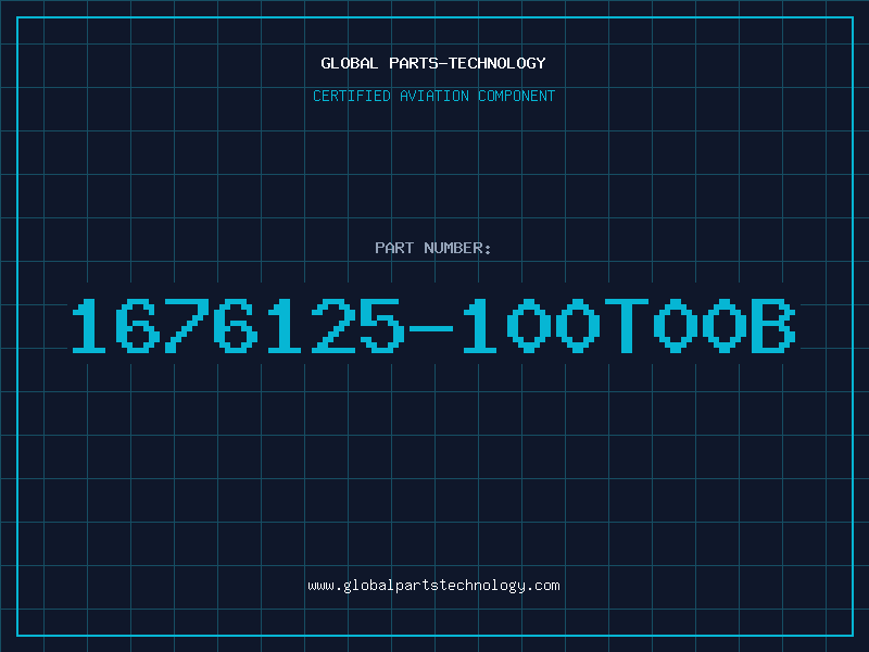 Aviation Part 1676125-100T00B