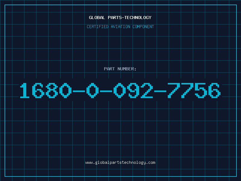 Aviation Part 1680-0-092-7756