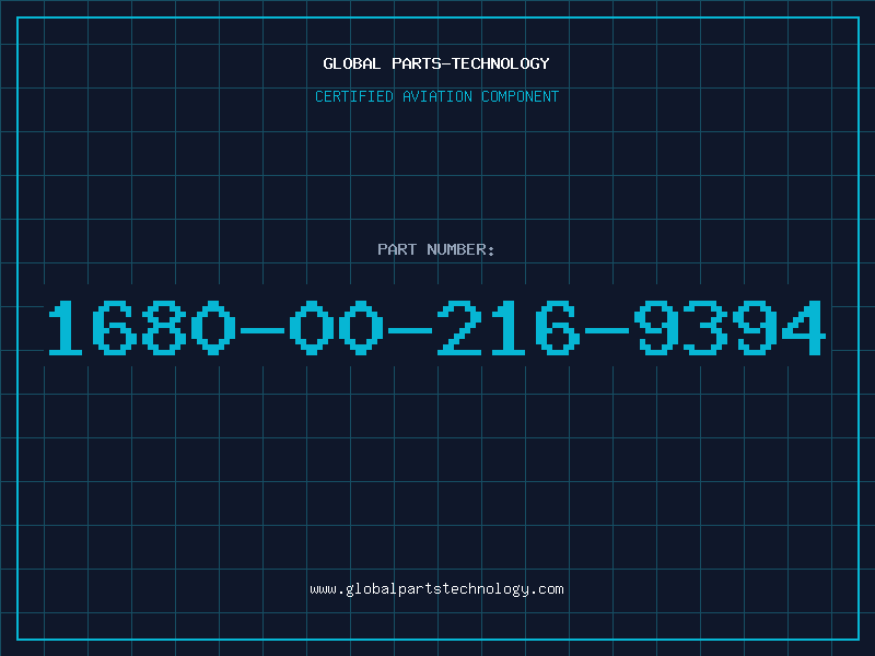 Aviation Part 1680-00-216-9394