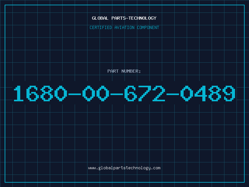 Aviation Part 1680-00-672-0489