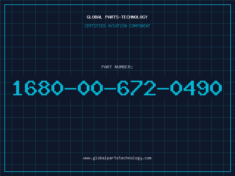 Aviation Part 1680-00-672-0490