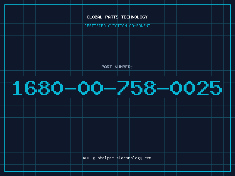 Aviation Part 1680-00-758-0025