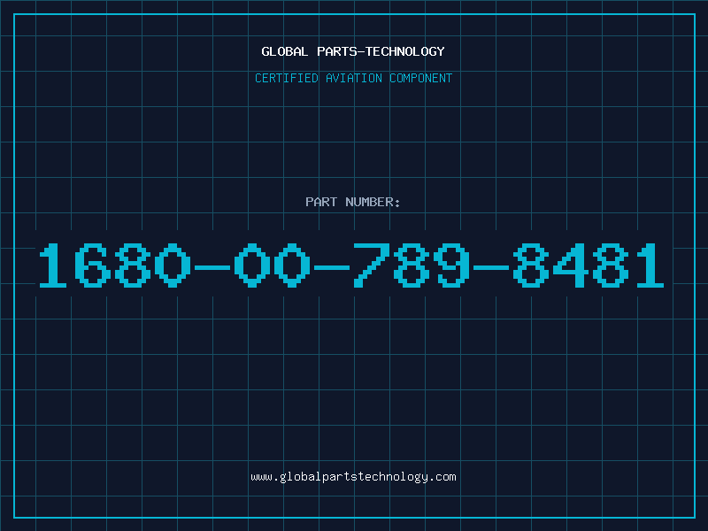 Aviation Part 1680-00-789-8481