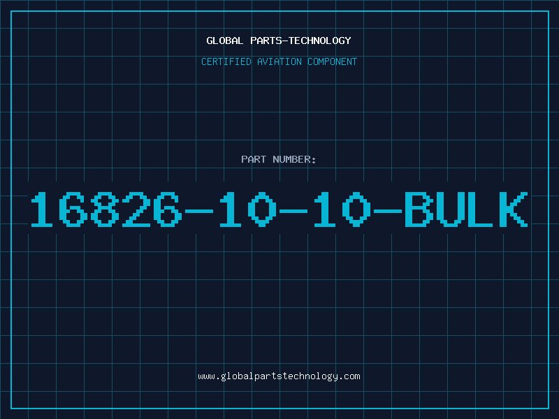 Aviation Part 16826-10-10-BULK
