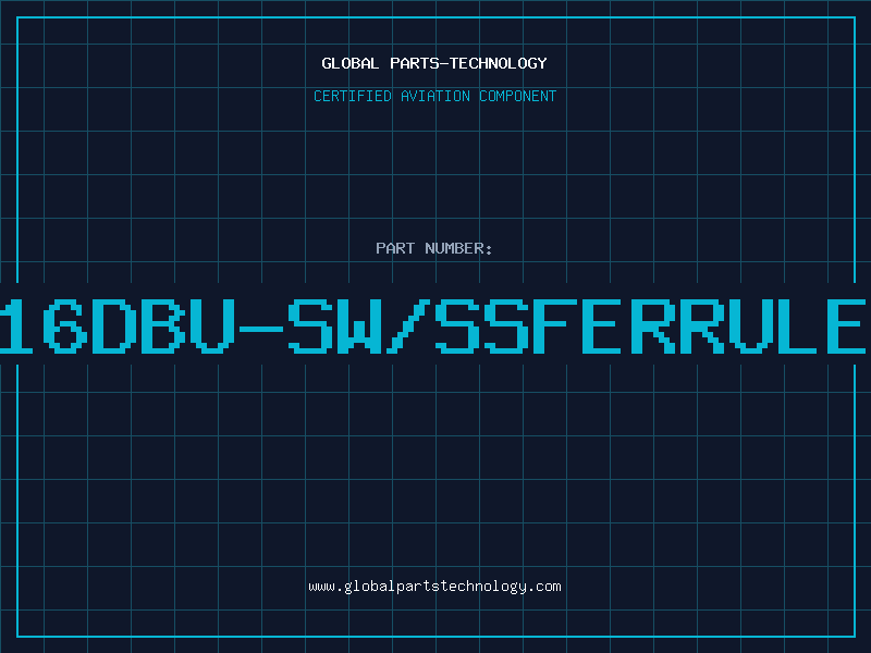 Aviation Part 16DBU-SW/SSFERRULE