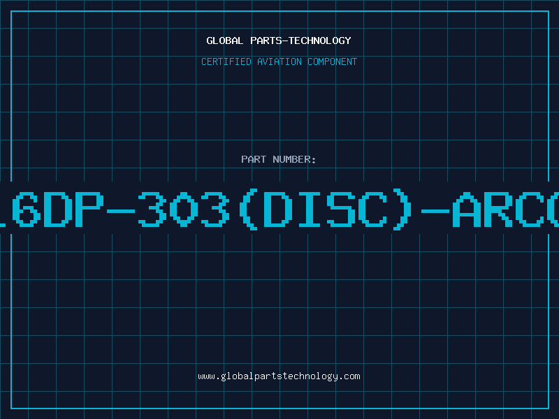 Aviation Part 16DP-303(DISC)-ARCO