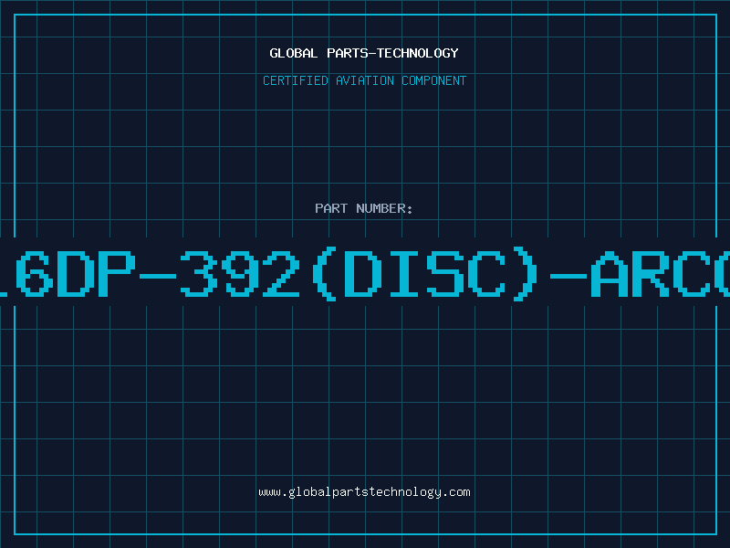 Aviation Part 16DP-392(DISC)-ARCO