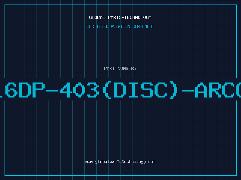 Aviation Part 16DP-403(DISC)-ARCO