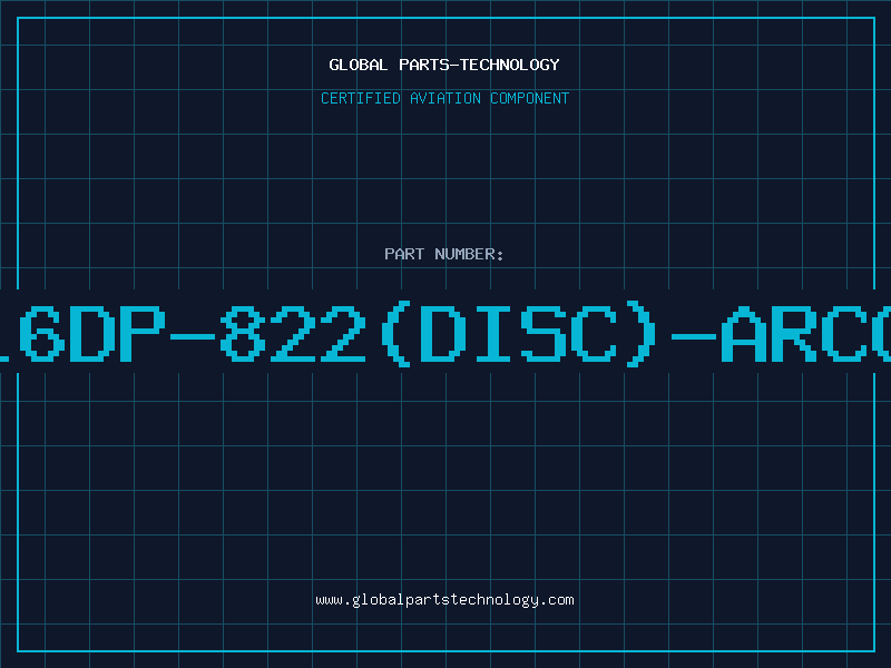 Aviation Part 16DP-822(DISC)-ARCO