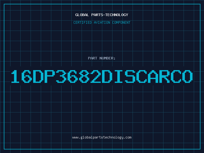 Aviation Part 16DP3682DISCARCO