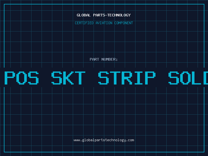 Aviation Part 17 POS SKT STRIP SOLDER