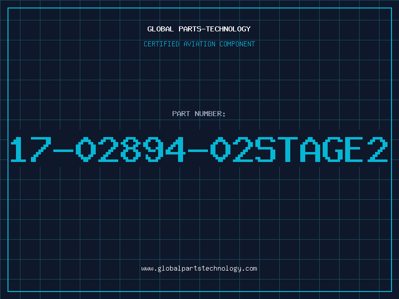 Aviation Part 17-02894-02STAGE2