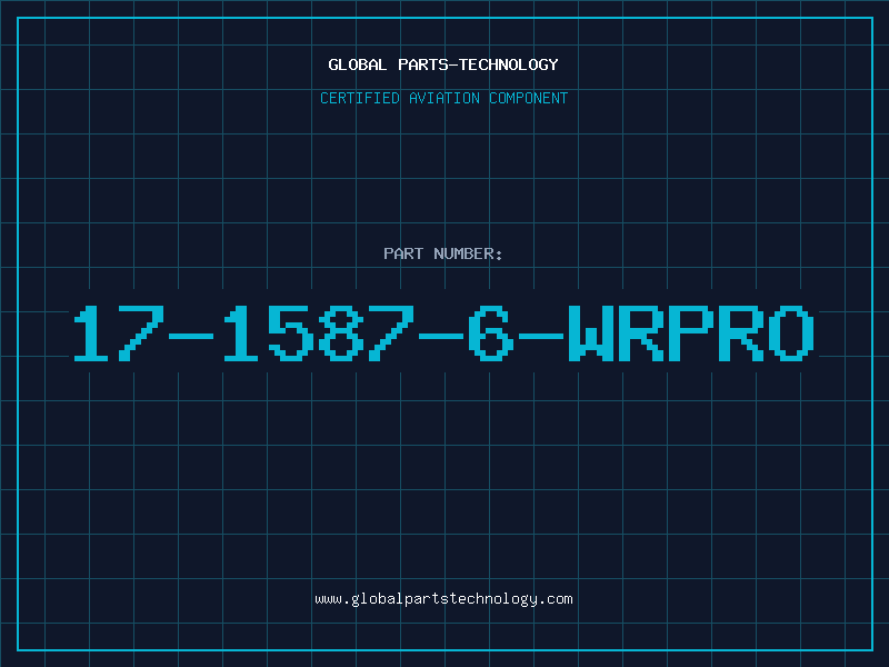 Aviation Part 17-1587-6-WRPRO
