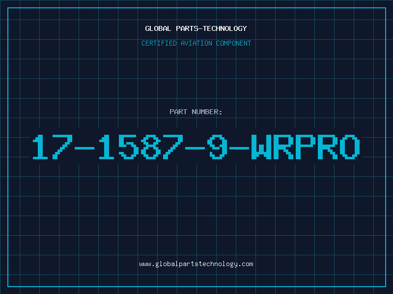 Aviation Part 17-1587-9-WRPRO