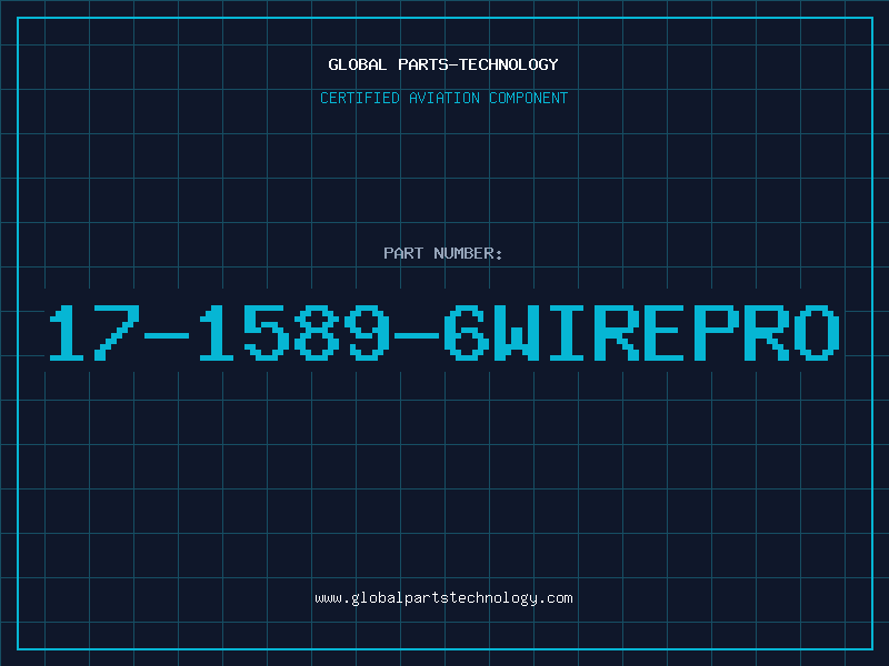 Aviation Part 17-1589-6Wirepro