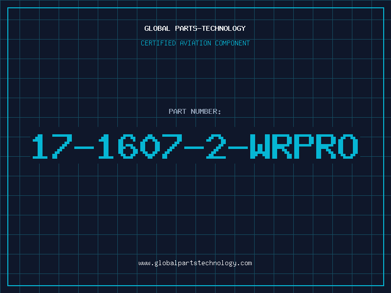 Aviation Part 17-1607-2-WRPRO