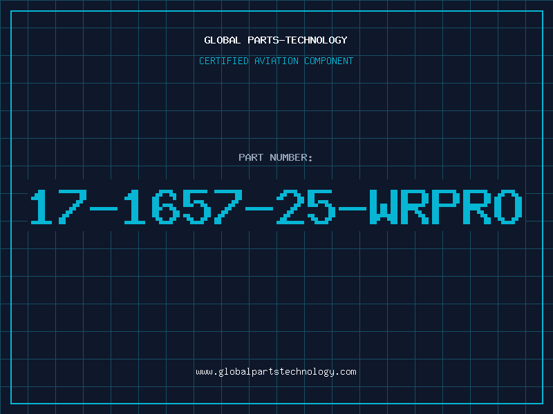 Aviation Part 17-1657-25-WRPRO