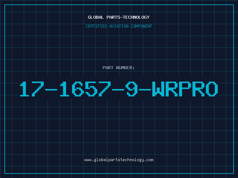 Aviation Part 17-1657-9-WRPRO