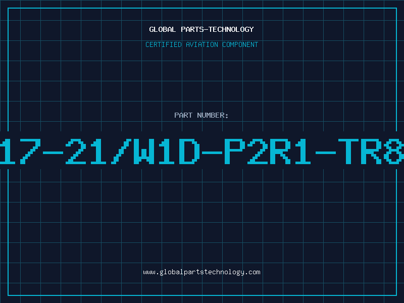 Aviation Part 17-21/W1D-P2R1-TR8