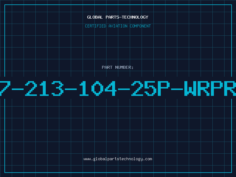 Aviation Part 17-213-104-25P-WRPRO