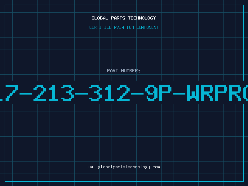 Aviation Part 17-213-312-9P-WRPRO