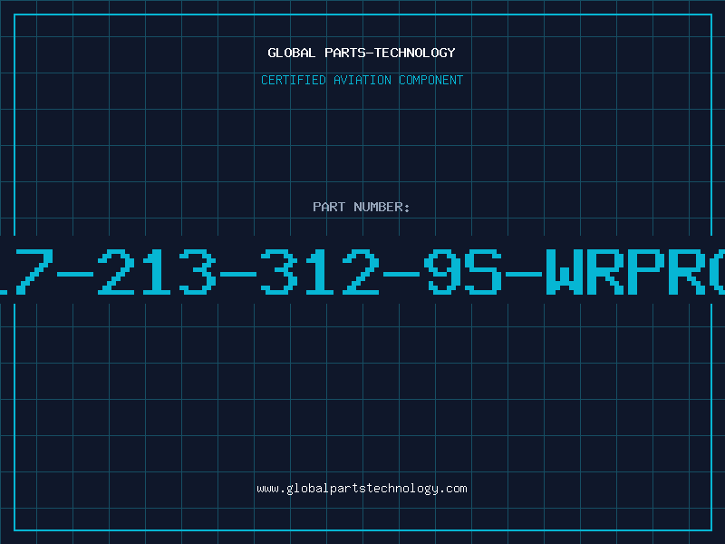 Aviation Part 17-213-312-9S-WRPRO