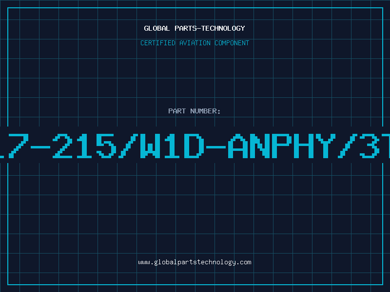Aviation Part 17-215/W1D-ANPHY/3T