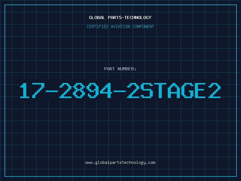 Aviation Part 17-2894-2STAGE2