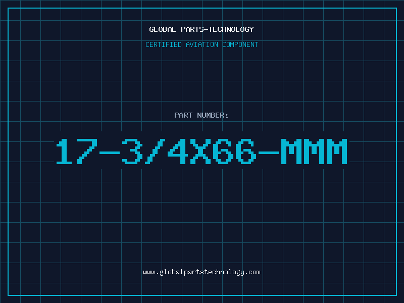 Aviation Part 17-3/4X66-MMM