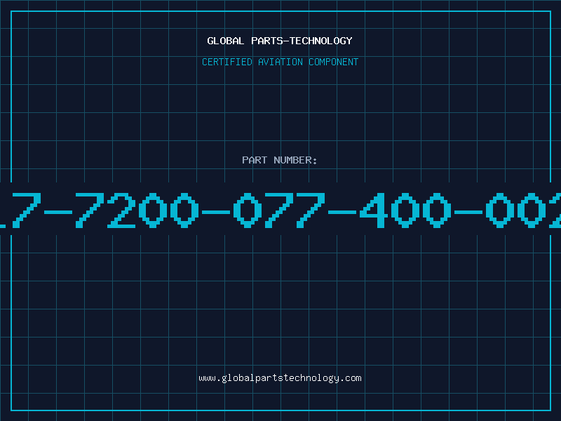 Aviation Part 17-7200-077-400-002