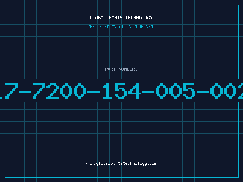 Aviation Part 17-7200-154-005-002