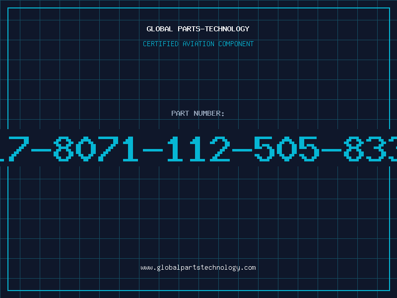 Aviation Part 17-8071-112-505-833