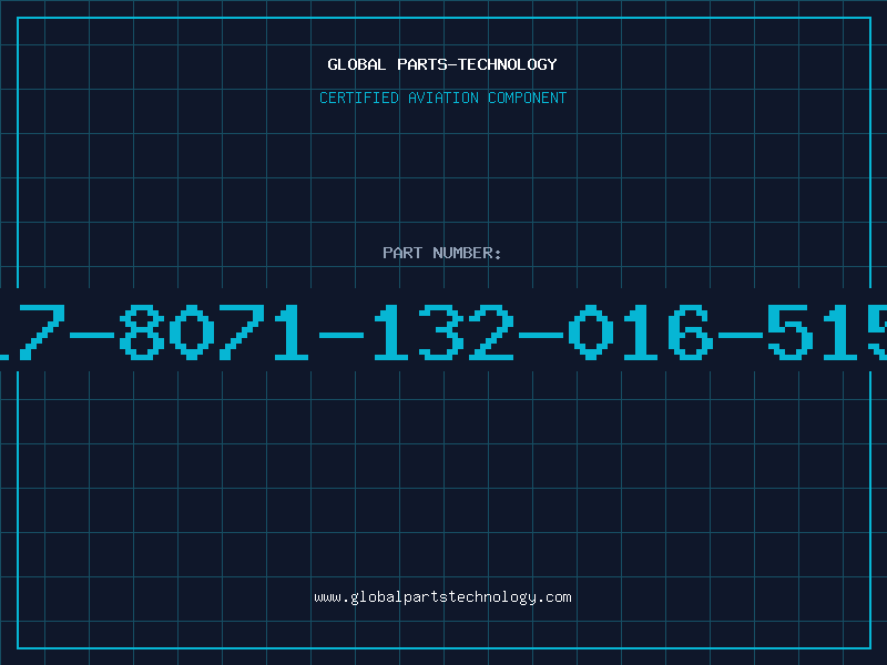 Aviation Part 17-8071-132-016-515