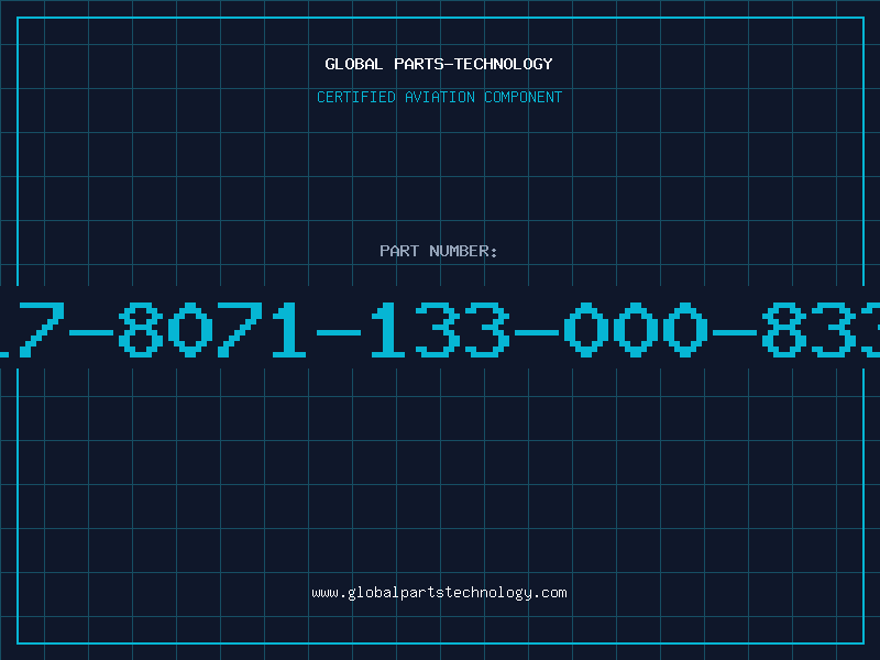 Aviation Part 17-8071-133-000-833
