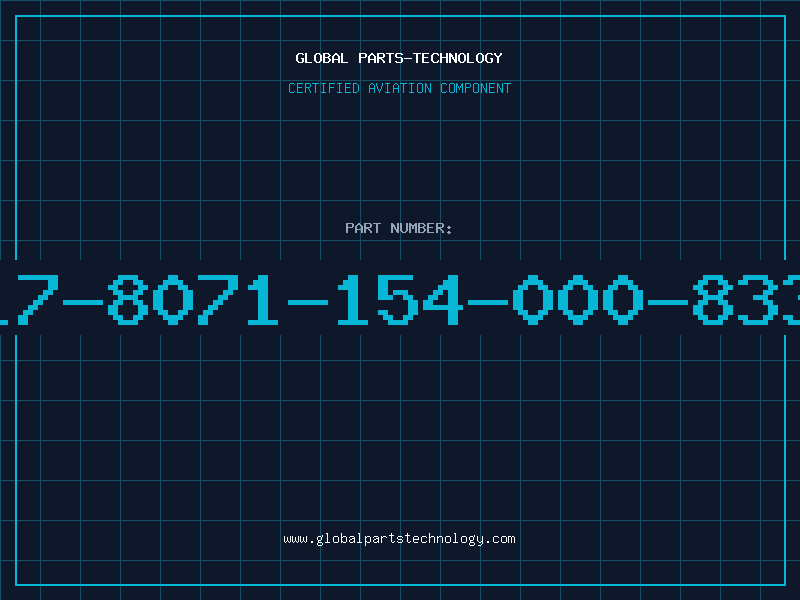 Aviation Part 17-8071-154-000-833