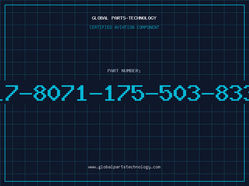 Aviation Part 17-8071-175-503-833