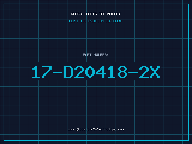 Aviation Part 17-D20418-2X