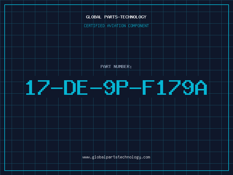 Aviation Part 17-DE-9P-F179A