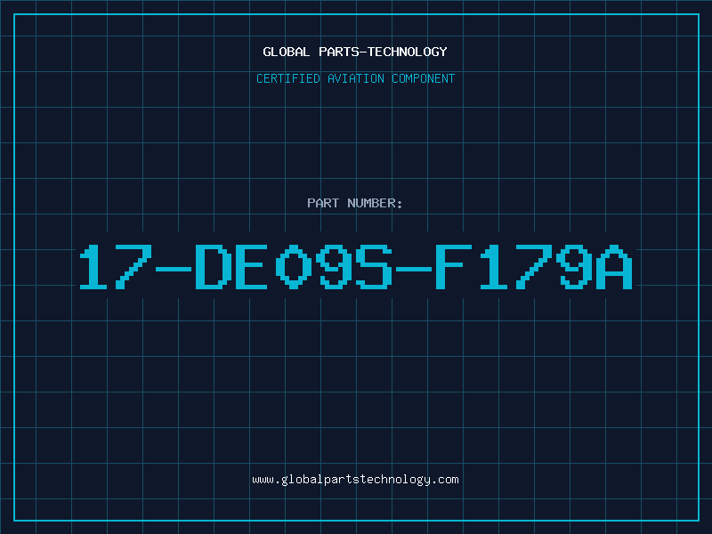 Aviation Part 17-DE09S-F179A