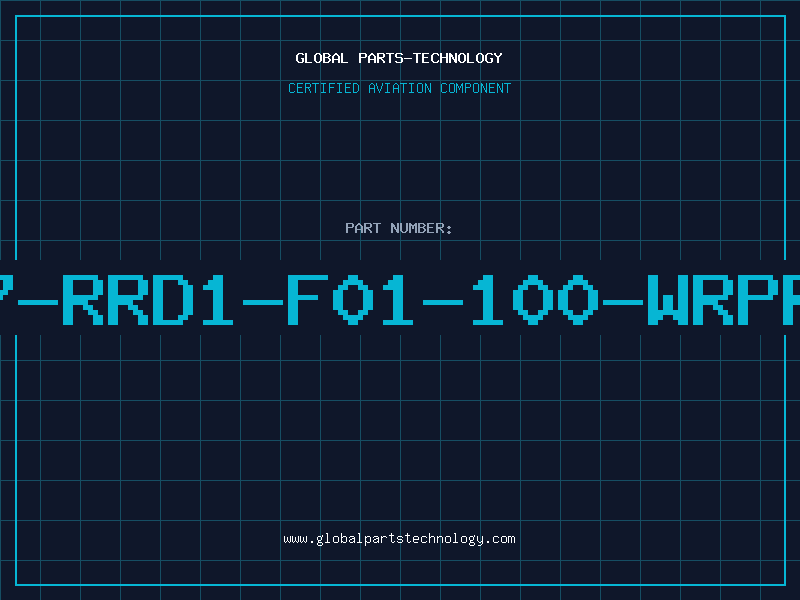 Aviation Part 17-RRD1-F01-100-WRPRO