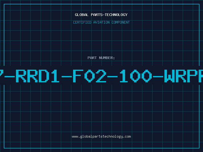 Aviation Part 17-RRD1-F02-100-WRPRO