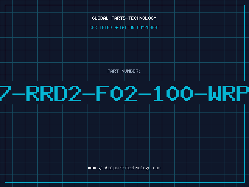 Aviation Part 17-RRD2-F02-100-WRPR