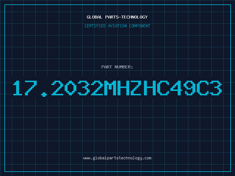 Aviation Part 17.2032MHZHC49C3