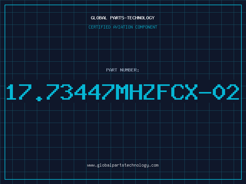 Aviation Part 17.73447MHzFCX-02