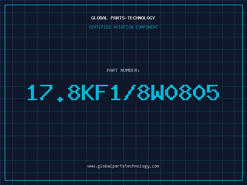 Aviation Part 17.8KF1/8W0805