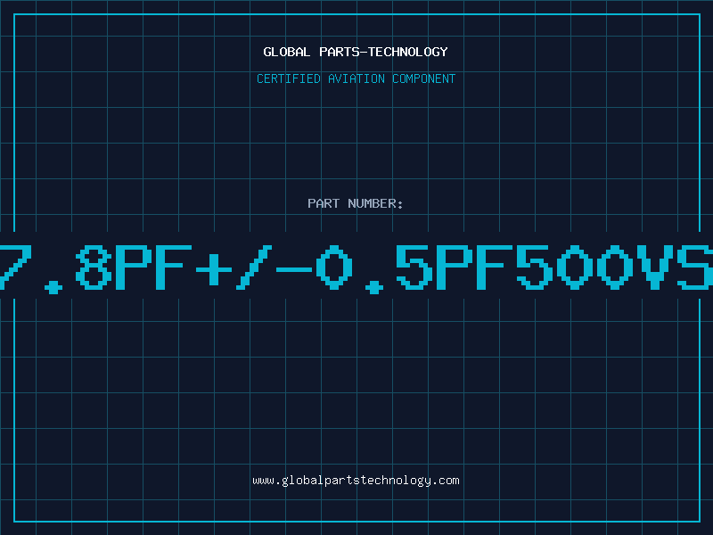 Aviation Part 17.8PF+/-0.5PF500VST