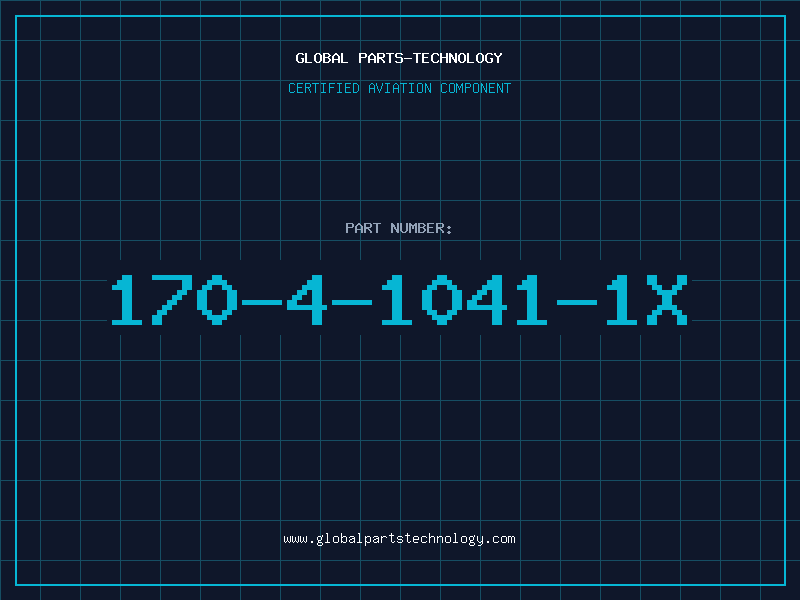 Aviation Part 170-4-1041-1X