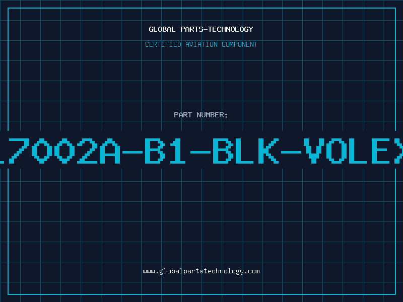 Aviation Part 17002A-B1-BLK-VOLEX