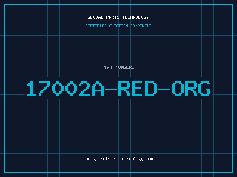Aviation Part 17002A-RED-ORG