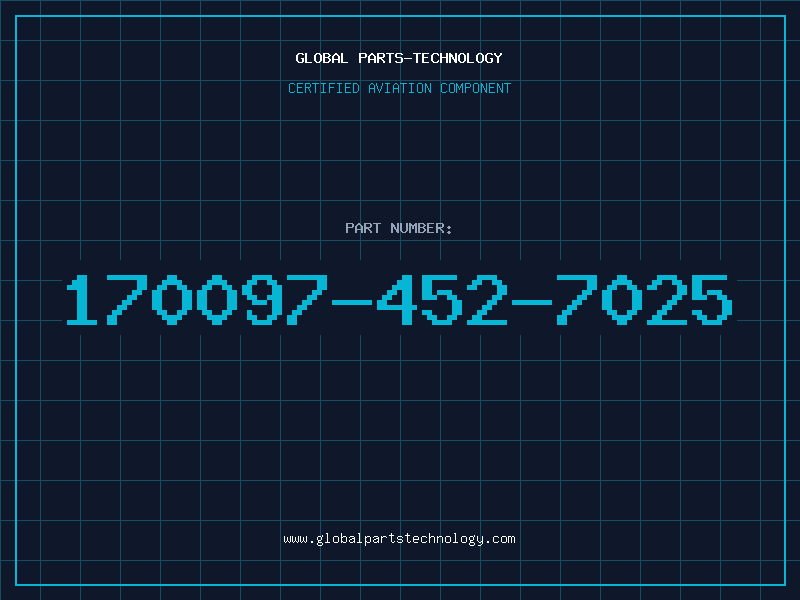 Aviation Part 170097-452-7025